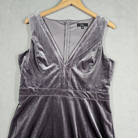 Lulus Velvet Maxi Dress Womens XL Beautiful Night Dusty Purple Evening Gown - Picture 3 of 14